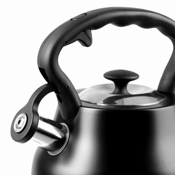 Promis Andrea Βραστήρας Ανοξείδωτος σε Μαύρο Χρώμα 3000ml