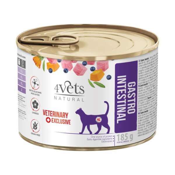 4Vets Veterinary Exclusive Gastrointestinal 185gr