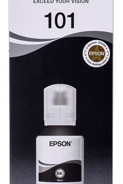 Epson 101 Γνήσιο Μελάνι Εκτυπωτή InkJet Μαύρο (C13T03V14A)