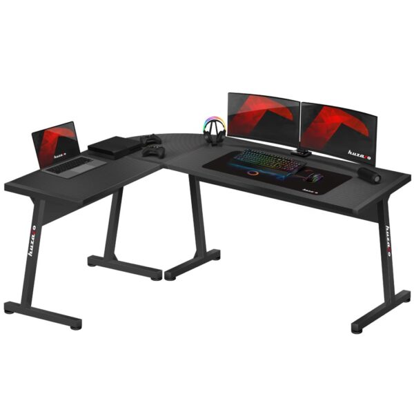 Γωνιακό Γραφείο Gaming Hero 6.0 147x112x74εκ. Black
