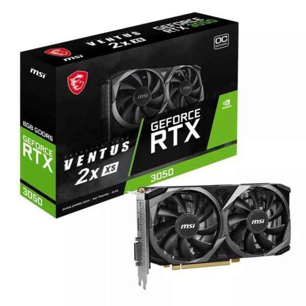 MSI GeForce RTX 3050 8GB Ventus 2X XS OC