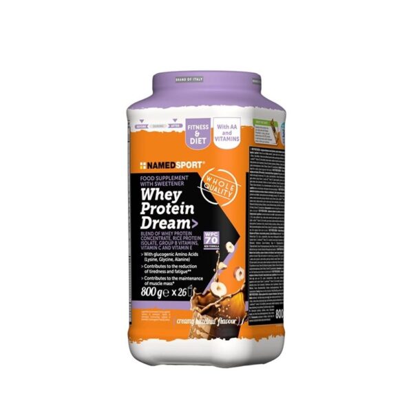 NamedSport Whey Protein Dream Hazelnut 800gr