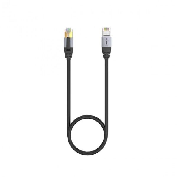 S/FTP Cat.8 Καλώδιο Δικτύου Ethernet 1m Μαύρο 1τμχ