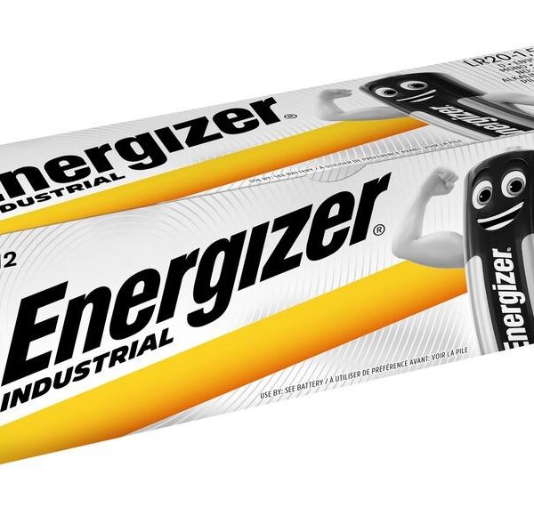 Energizer Industrial D 1.5V 12τμχ