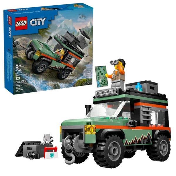 Lego City Off-Road 4x4 Mountain Truck για 6+ Ετών 221τμχ