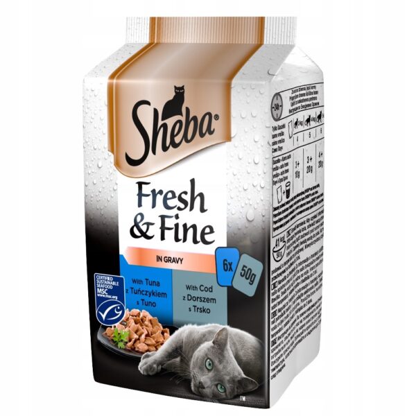 Sheba Fresh & Fine Mini 6x50gr