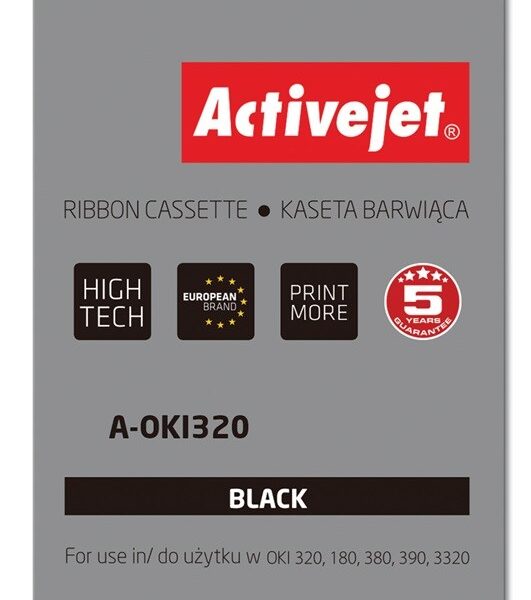 Active Jet A-OKI320 Συμβατή Μελανοταινία για OKI 9002303 1τμχ