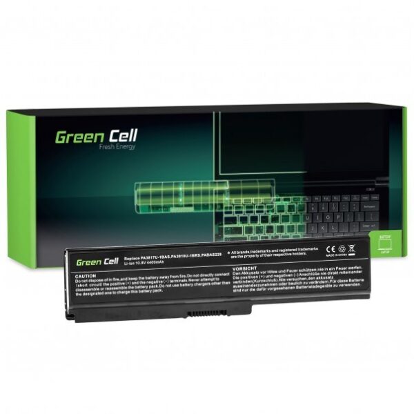 Green Cell Συμβατή Μπαταρία για Toshiba Satellite PA3817U-1BRS με 4400mAh