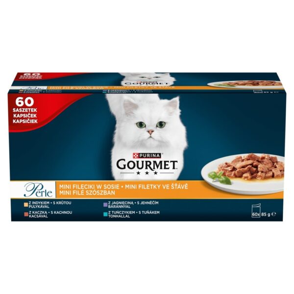 Gourmet Υγρή Τροφή 60x85gr