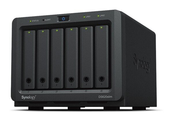 Synology DiskStation DS620slim NAS με 6 θέσεις για HDD/SSD