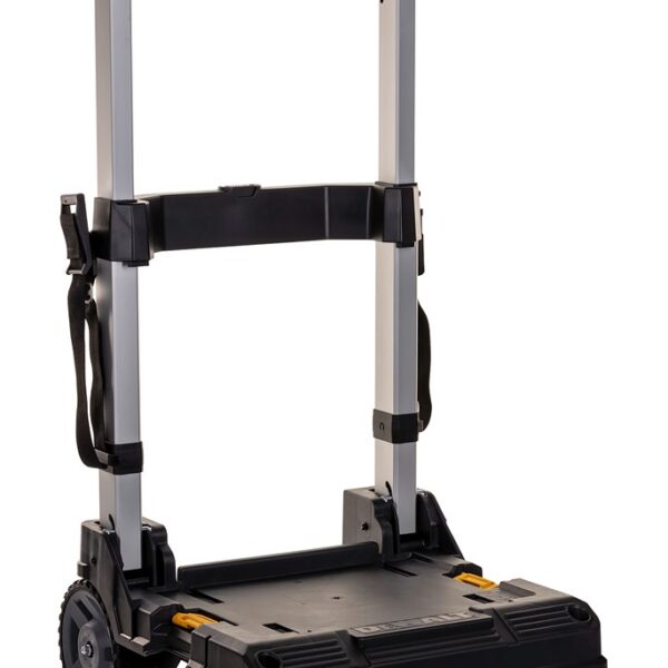 Dewalt Καρότσι Μεταφοράς Tstak Trolley Πτυσσόμενο για Φορτίο Βάρους έως 100kg σε Μαύρο Χρώμα