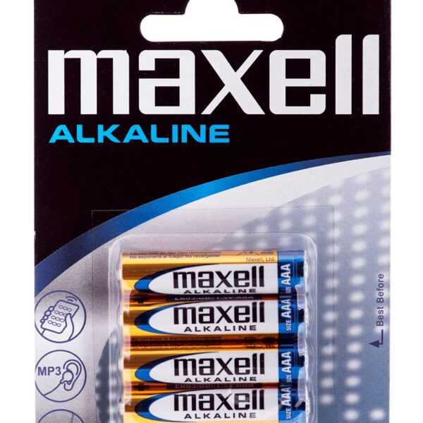 Maxell AAA 1.5V 4τμχ 723671