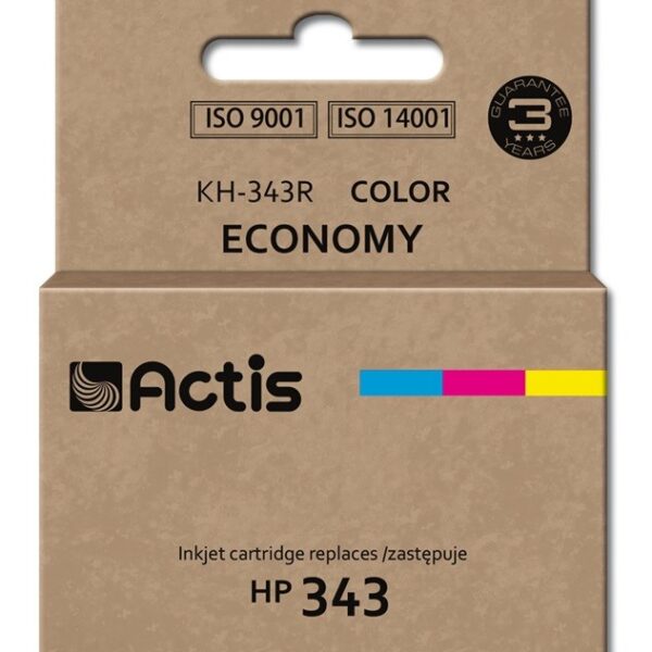 Actis Συμβατό Μελάνι Εκτυπωτή InkJet HP 343 C8766EE 18ml Πολλαπλό (Color)