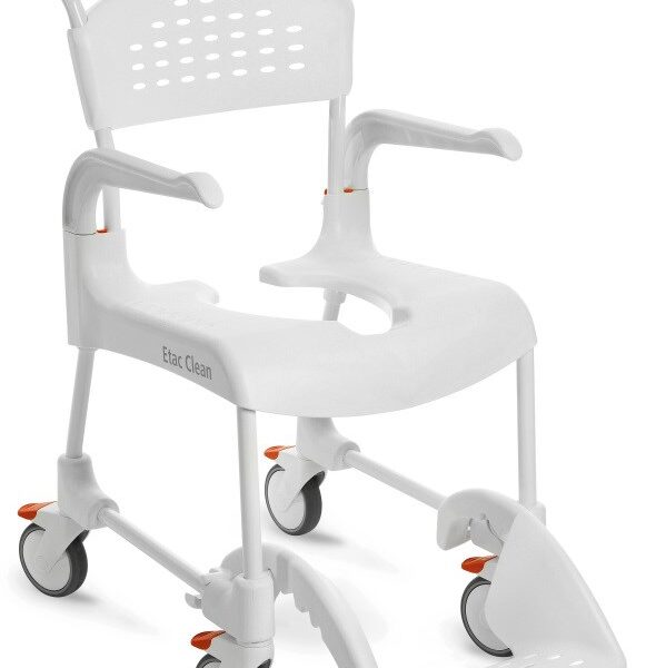 ETAC Clean 60 Wheelchair with toilet function White