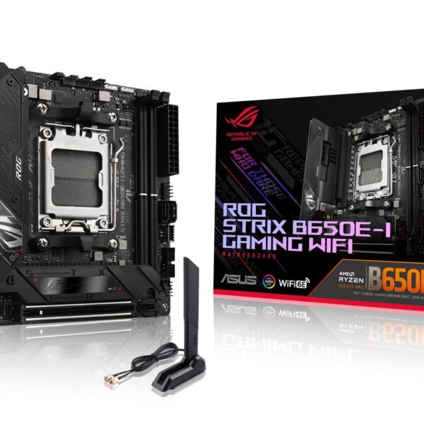 ASUS ROG STRIX B650E-I GAMING WIFI AMD B650 Socket AM5 mini ITX