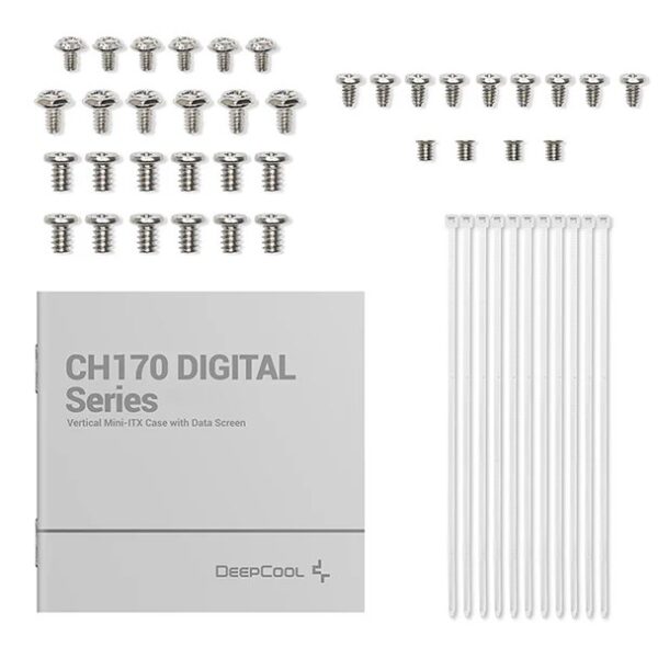 Deepcool CH170 Digital Mini Tower με Πλαϊνό Παράθυρο