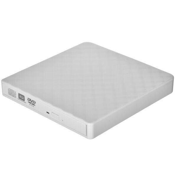 Krux Εξωτερικός Οδηγός Εγγραφής/Ανάγνωσης DVD/CD για Desktop / Laptop Λευκό