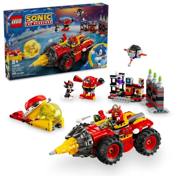 Lego Sonic The Hedgehog Τουβλάκια για 8+ Ετών 590τμχ