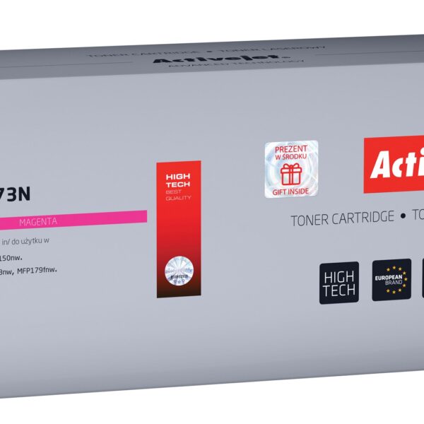 Active Jet Συμβατό Toner για Laser Εκτυπωτή HP 117A 2073A 700 Σελίδων Ματζέντα