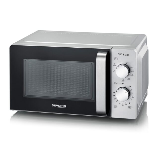 Severin MW 7780 microwave Black, Silver Grill microwave Countertop 17 L 700 W