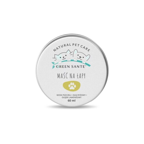 GREEN SANTE Natural paw balm for dogs and cats – 60 ml