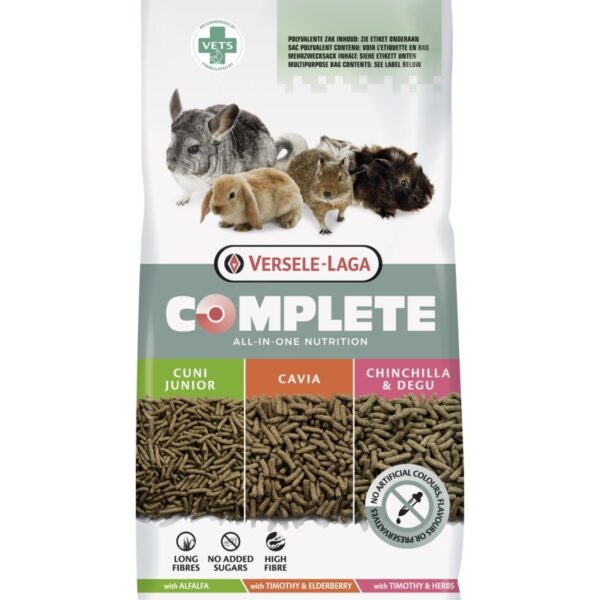 Versele Laga Τροφή για Τσιντσιλά Complete 8kg