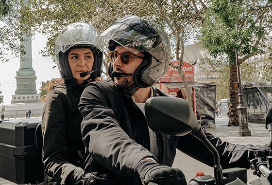 Sena Plus Boom Ενδοεπικοινωνία Μονή για Κράνος Μηχανής με Bluetooth