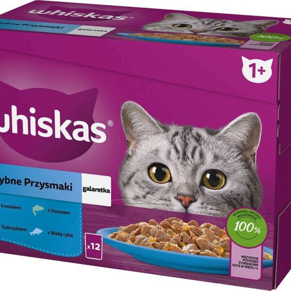 Whiskas Sachets Flavours 12x85gr