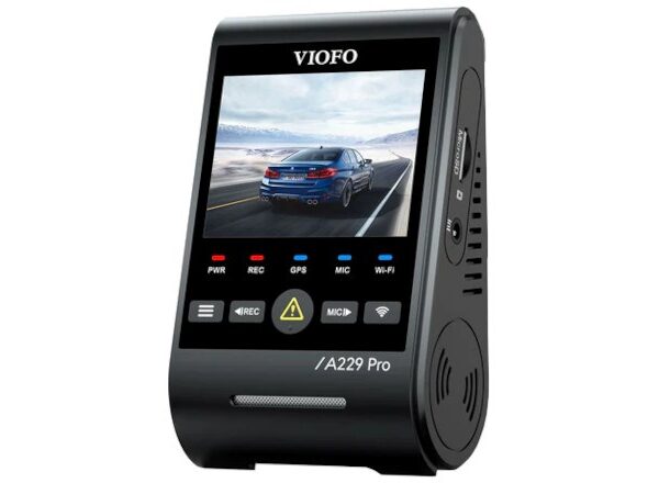 Viofo A229 Pro 2ch Σετ Κάμερα DVR Αυτοκινήτου 4K με Οθόνη 2.4" WiFi, GPS & Κάμερα Οπισθοπορείας
