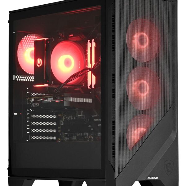 Actina 5901443406129 PC AMD Ryzen™ 7 7700 32 GB DDR5-SDRAM 1 TB SSD AMD Radeon RX 7800 XT Midi Tower Black