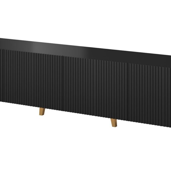 Cama RTV cabinet PAFOS 200x42x52 Black matt