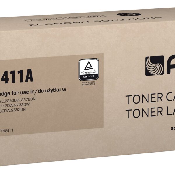 Actis Συμβατό Toner για Laser Εκτυπωτή Brother TN-2411 1200 Σελίδων Μαύρο