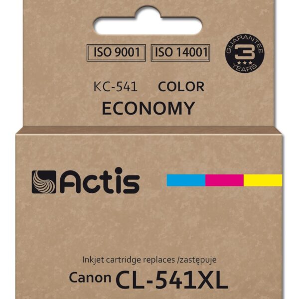 Actis Συμβατό Μελάνι Εκτυπωτή InkJet Canon CL-541XL 18ml Κίτρινο 1τμχ