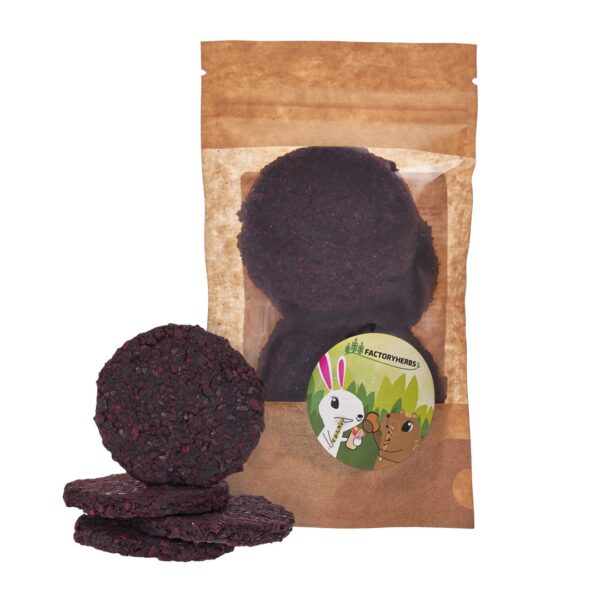 Factoryherbs Chicory Cookies Flaxseed Treat Rodents Rabbits 100g