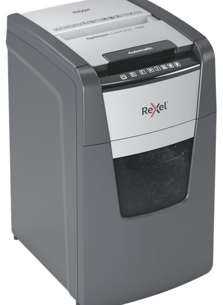 Rexel Καταστροφέας Εγγράφων AUTO+ 130X P4 Cross Cut 130 Φύλλων με Κάδο 44lt