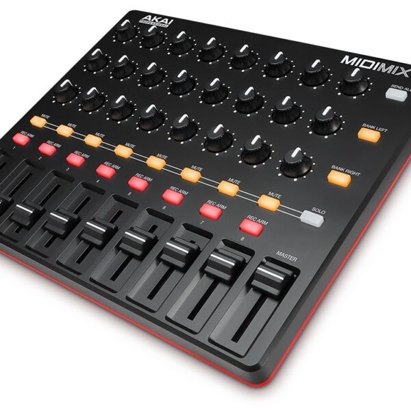 Akai Midi Controller MIDImix σε Μαύρο Χρώμα