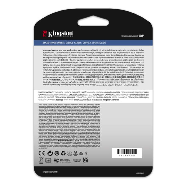 Kingston DC600M 1.9TB 2.5'' SEDC600M/1920G