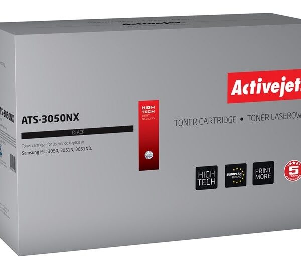 Active Jet Συμβατό Toner για Laser Εκτυπωτή Samsung ML-D3050B 9000 Σελίδων Μαύρο
