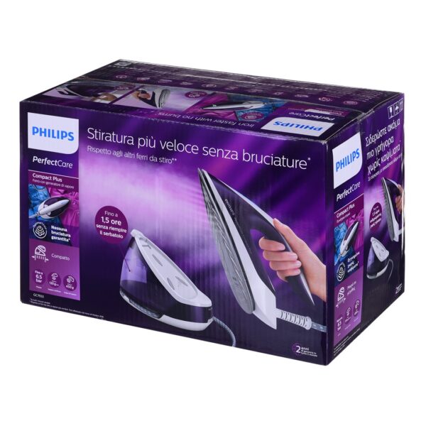 Philips PerfectCare Compact Plus Πίεσης 6.5bar με Δοχείο 1.5lt