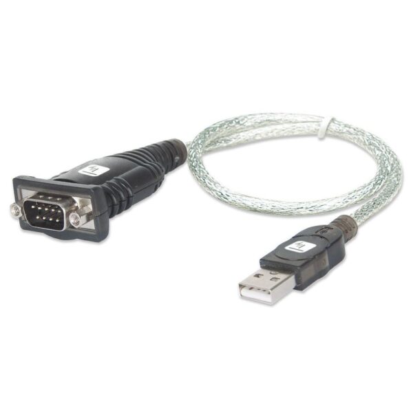 Techly USB-A male σε Serial male 1τμχ (023493)