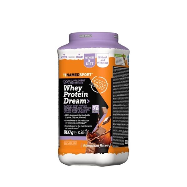 NamedSport Whey Protein Dream Chocolate Mousse 800gr