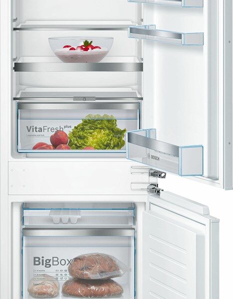 Bosch Ψυγειοκαταψύκτης 266lt Λευκός KIS86AFE0