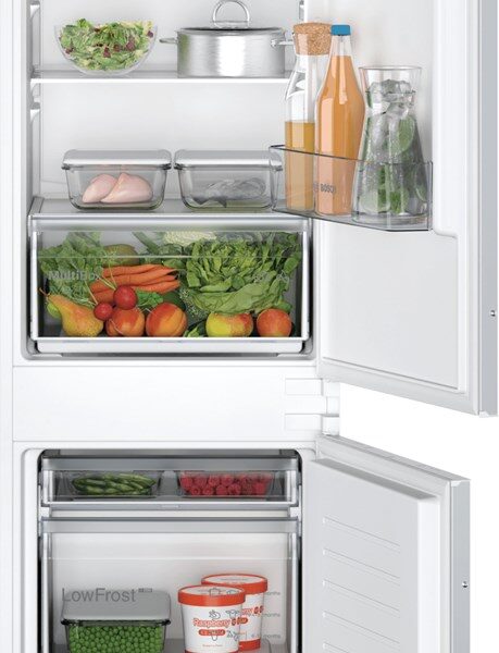 Bosch Ψυγειοκαταψύκτης 267lt Λευκός KIV86NSE0