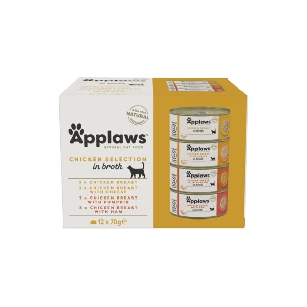 Applaws Multi Packs Chicken Deluxe 12x70gr