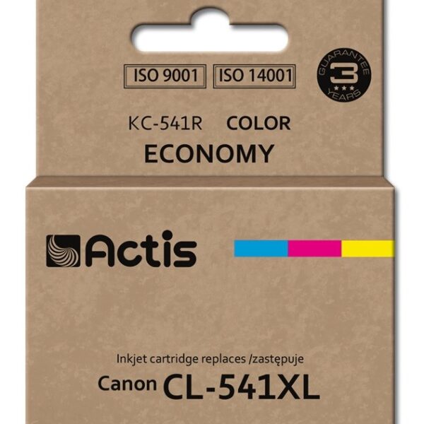 Actis Συμβατό Μελάνι Εκτυπωτή InkJet Canon CL-541XL 18ml Πολλαπλό (Color)