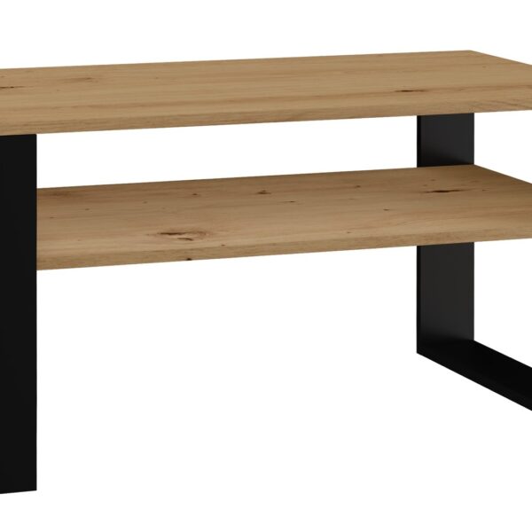 Τραπεζάκι Σαλονιού Modern Μ90xΠ58xΥ50εκ. Μπεζ