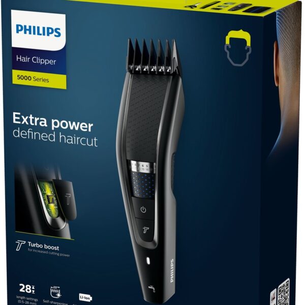 Philips 5000 series HC5632/15 hair trimmers/clipper Black