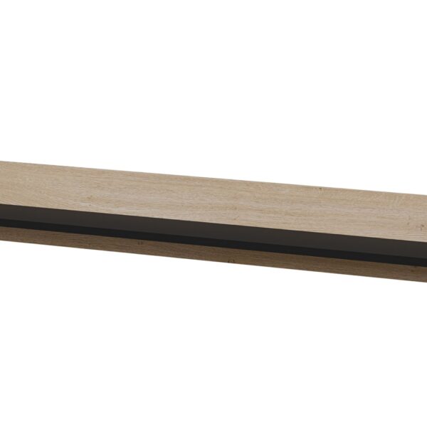 Cama Shelf PORTO 150x18x16.5 oak/black