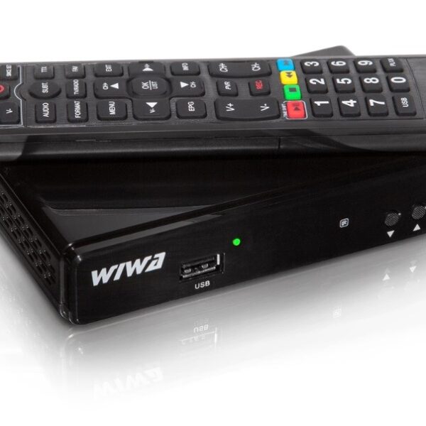 WIWA Ψηφιακός Δέκτης Mpeg-4 HD (720p) με Λειτουργία PVR (Εγγραφή σε USB) Σύνδεσεις SCART / USB
