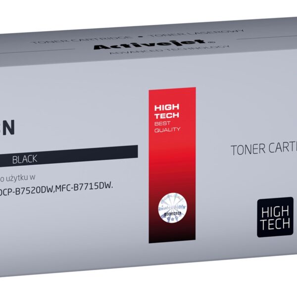 Active Jet Συμβατό Toner για Laser Εκτυπωτή Brother TN-B023BK 2000 Σελίδων Μαύρο